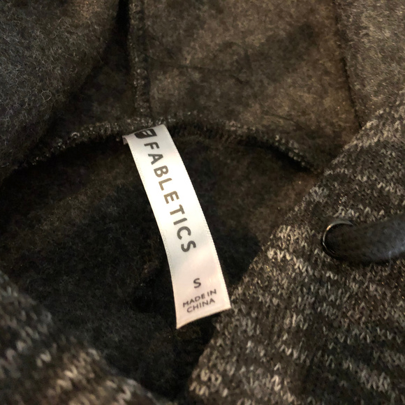 Fabletics Yukon Hodded Sweatshirt Dress KnitFit - Picture 7 of 8